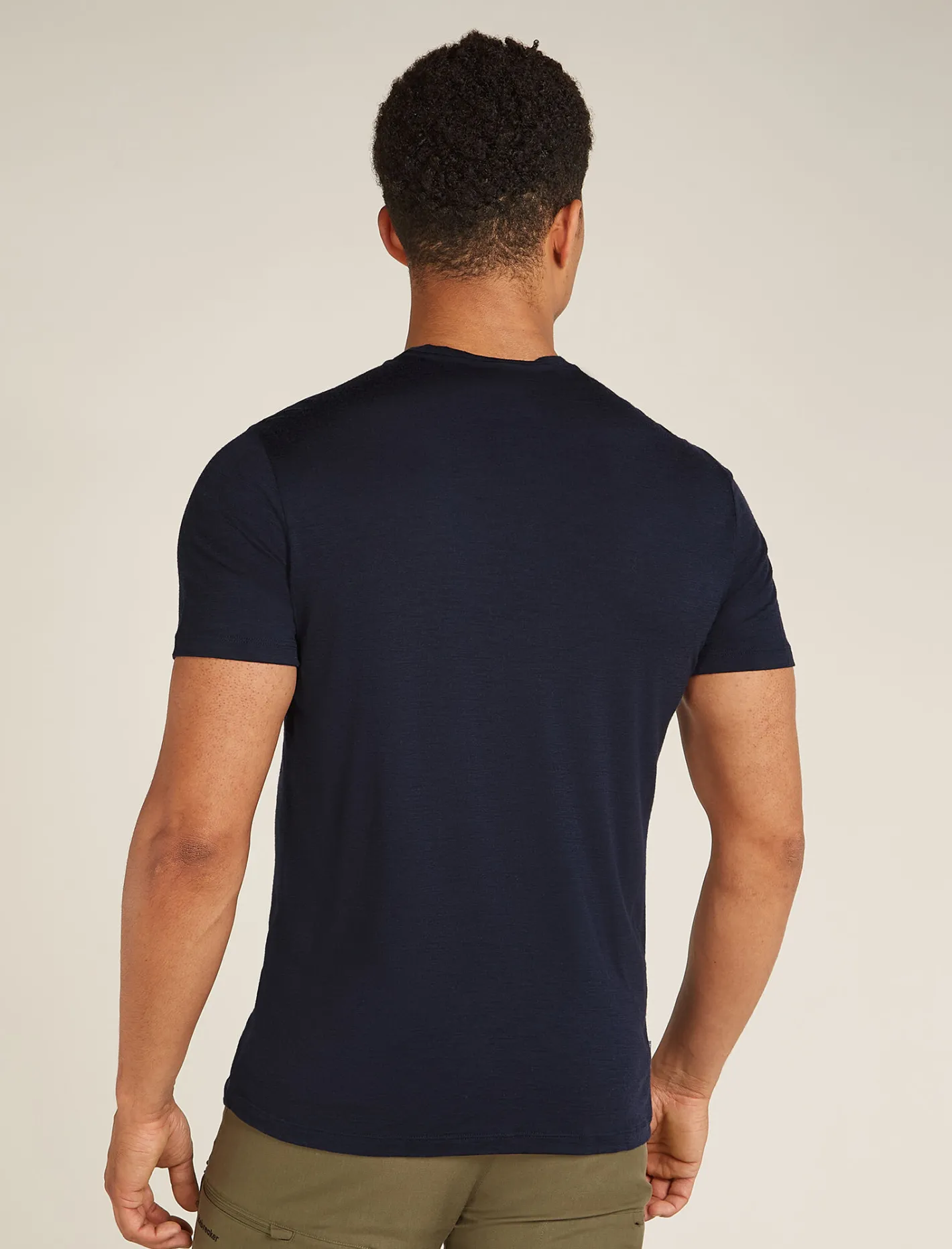 Icebreaker T-shirts^Men's Merino 150 Tech Lite Short Sleeve T-Shirt Camp Essentials MidnightNavy