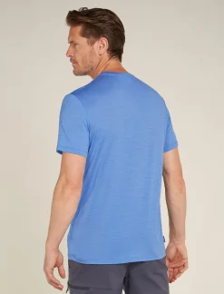 Icebreaker T-shirts^Men's Merino 150 Tech Lite Short Sleeve T-Shirt Southern Constellation Baja