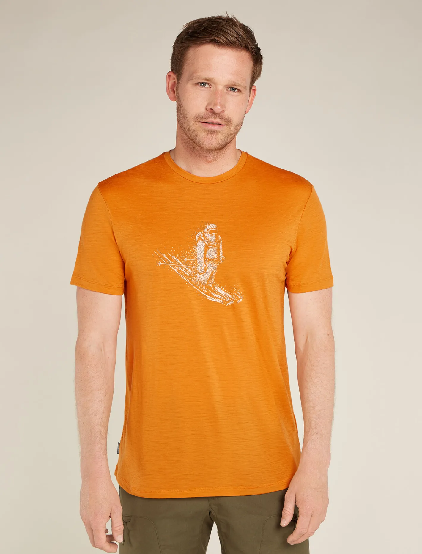 Icebreaker T-shirts^Men's Merino 150 Tech Lite Short Sleeve T-Shirt Skiing Yeti Ray