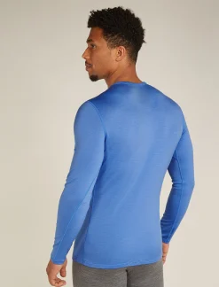 Icebreaker Base Layers^Men's Merino 260 Tech Long Sleeve Crew Neck Thermal Top Baja