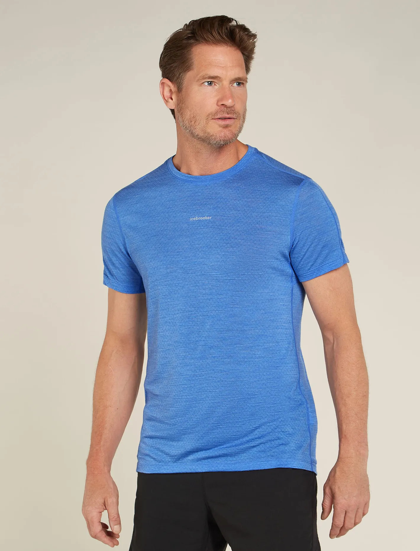 Icebreaker T-shirts^Men's Merino Blend 125 Cool-Lite™ Speed Short Sleeve T-Shirt Baja