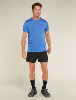 Icebreaker T-shirts^Men's Merino Blend 125 Cool-Lite™ Speed Short Sleeve T-Shirt Baja