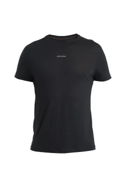 Icebreaker T-shirts^Men's Merino Blend 125 Cool-Lite™ Speed Short Sleeve T-Shirt Black