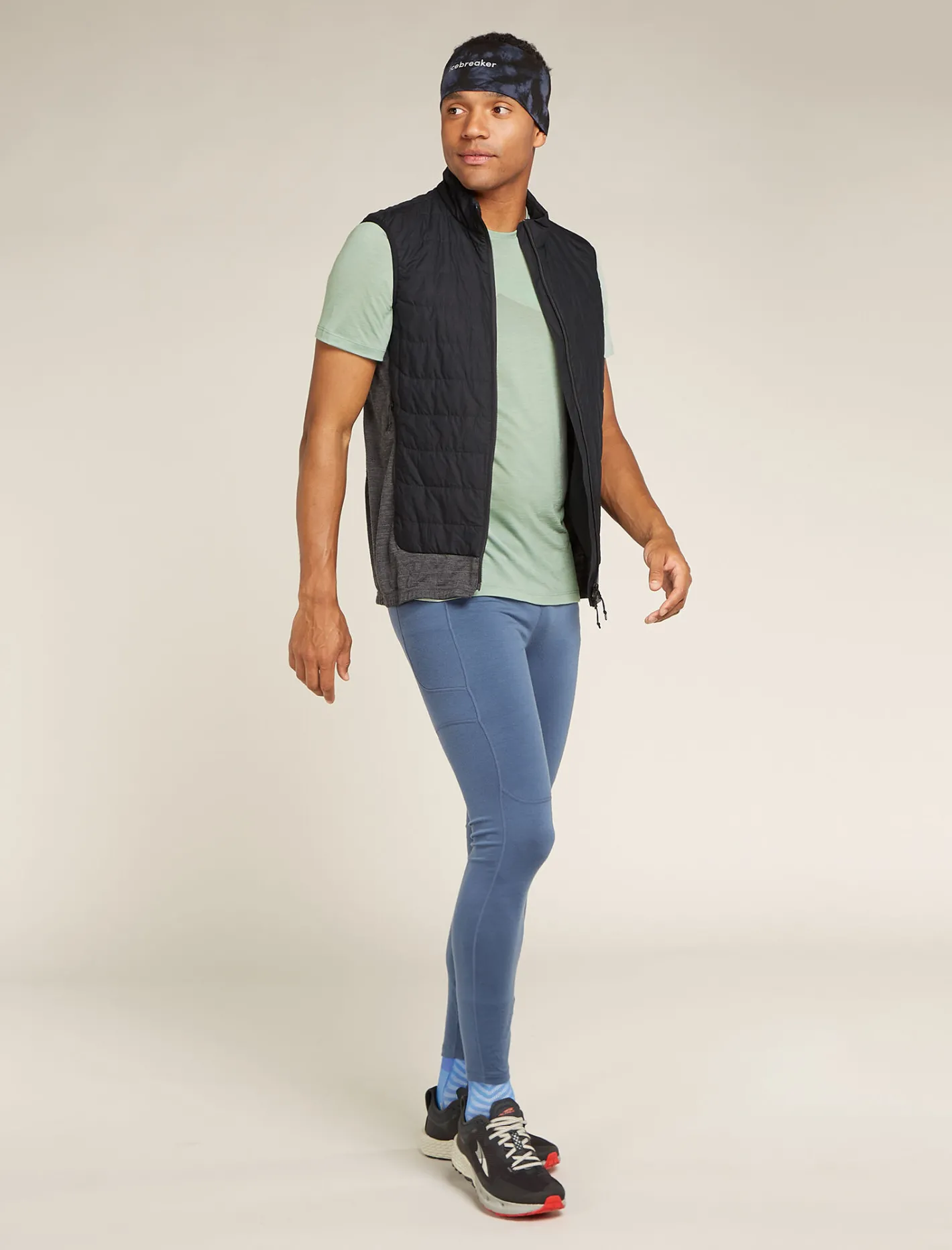 Icebreaker T-shirts^Men's Merino Blend 125 Cool-Lite™ Sphere Short Sleeve T-Shirt Radiant Peak Moss