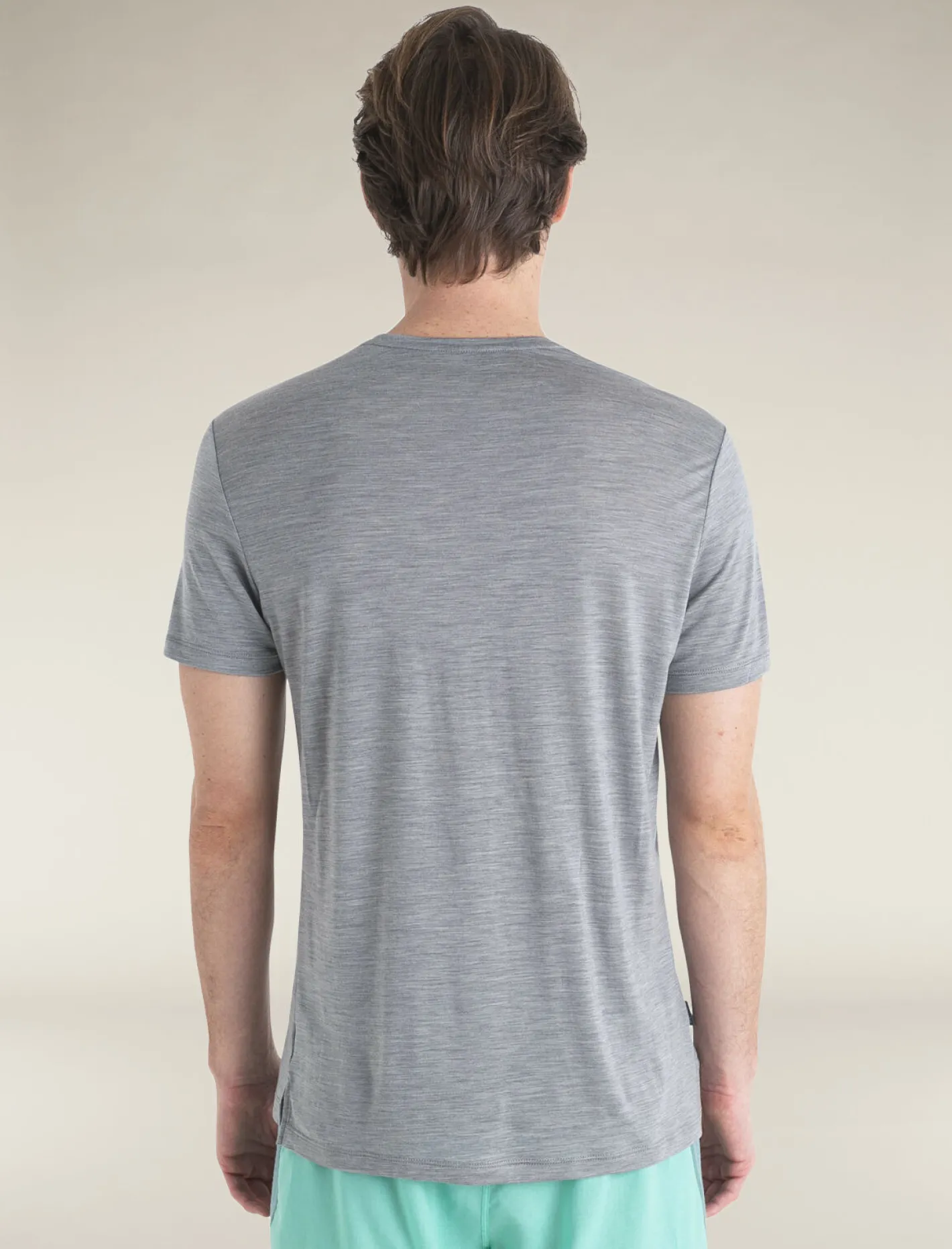Icebreaker T-shirts^Men's Merino Blend 125 Cool-Lite™ Sphere Short Sleeve T-Shirt MetroHeather
