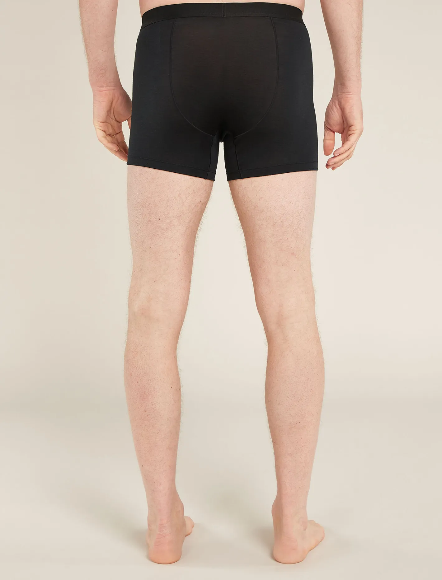 Icebreaker Underwear^Men's Merino Blend 125 Cool-Lite™ Anatomica Boxers Black