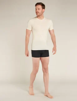 Icebreaker Underwear^Men's Merino Blend 125 Cool-Lite™ Anatomica Boxers Black