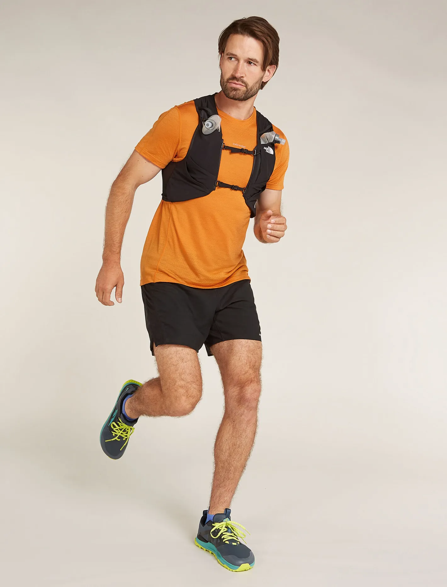 Icebreaker T-shirts^Men's Merino Blend 125 Cool-Lite™ Speed Short Sleeve T-Shirt Ray
