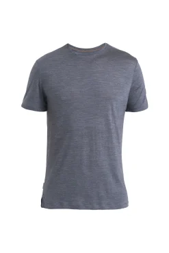Icebreaker T-shirts^Men's Merino Blend 125 Cool-Lite™ Sphere Short Sleeve T-Shirt MidnightNavyHeather