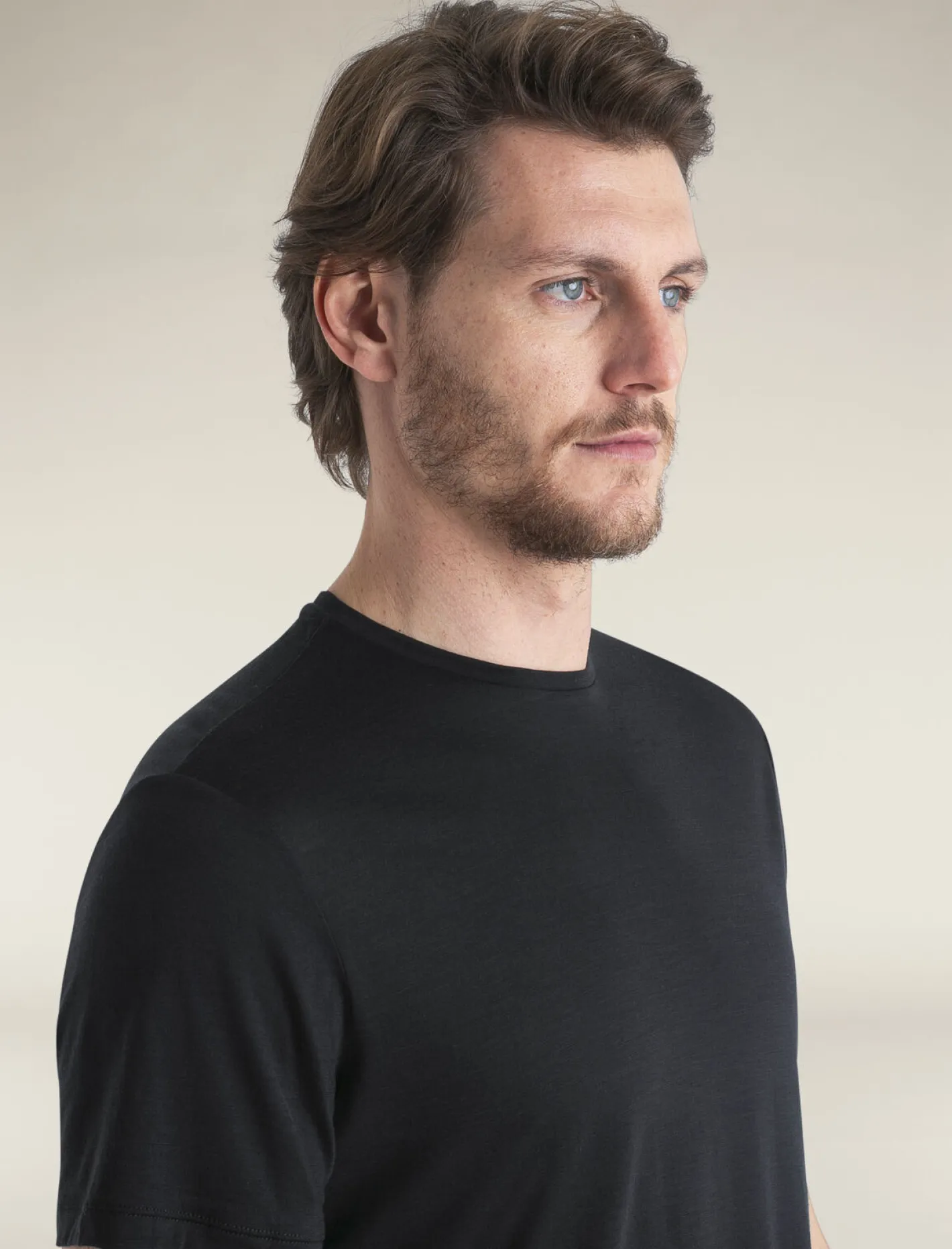 Icebreaker T-shirts^Men's Merino Blend 125 Cool-Lite™ Sphere Short Sleeve T-Shirt Black