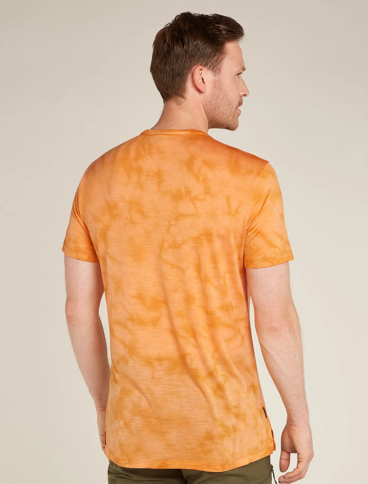 Icebreaker T-shirts^Men's Merino Blend 125 Cool-Lite™ Sphere Short Sleeve T-Shirt Cloud Dye Feldspar/Ray