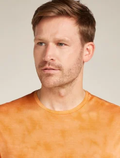 Icebreaker T-shirts^Men's Merino Blend 125 Cool-Lite™ Sphere Short Sleeve T-Shirt Cloud Dye Feldspar/Ray