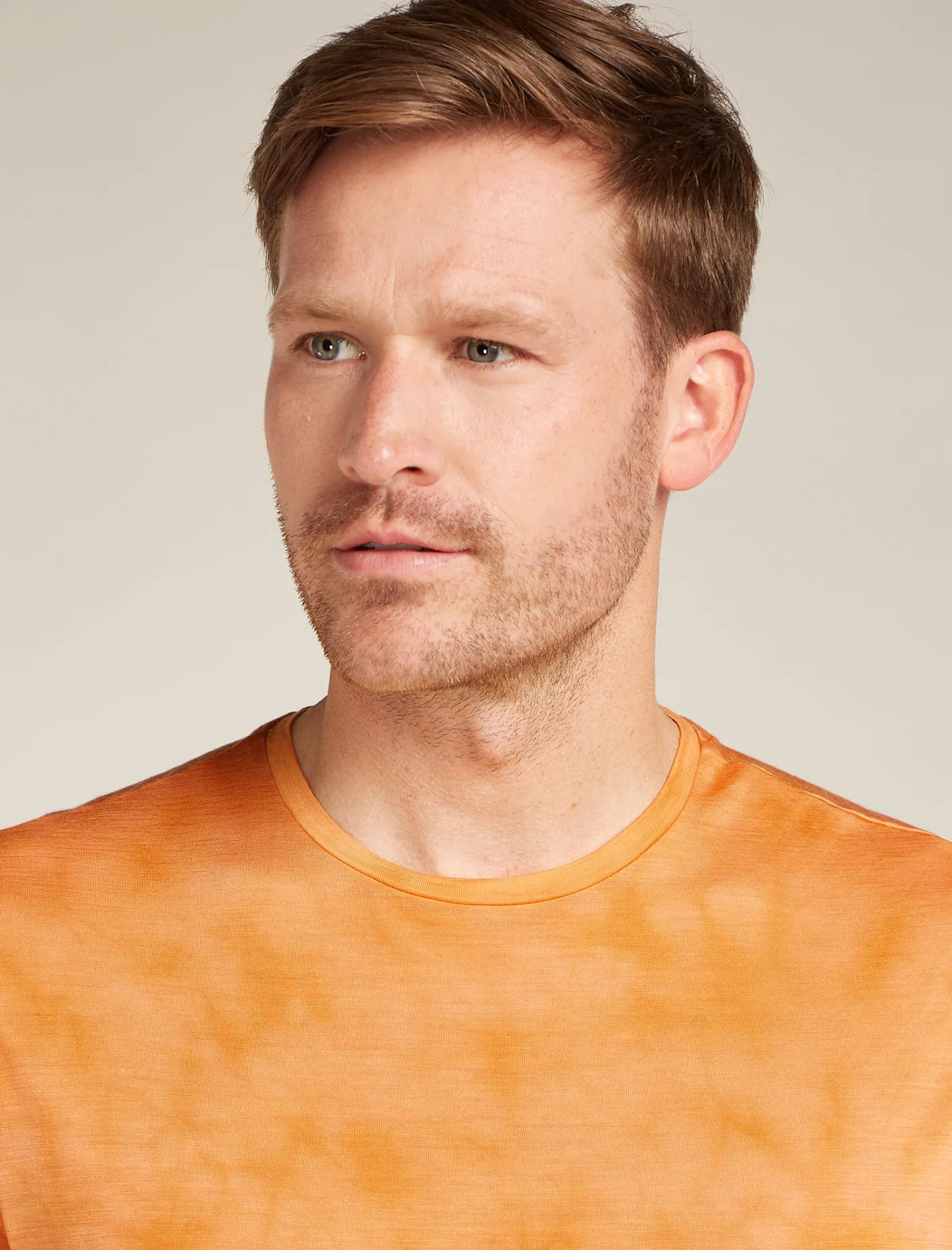Icebreaker T-shirts^Men's Merino Blend 125 Cool-Lite™ Sphere Short Sleeve T-Shirt Cloud Dye Feldspar/Ray