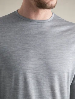 Icebreaker T-shirts^Men's Merino Blend 125 Cool-Lite™ Sphere Long Sleeve T-Shirt MetroHeather