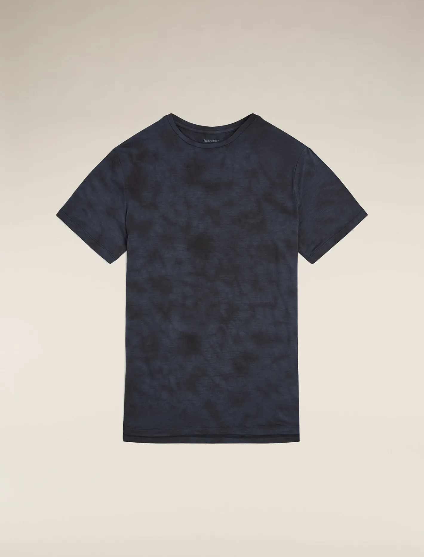 Icebreaker T-shirts^Men's Merino Blend 125 Cool-Lite™ Sphere Short Sleeve T-Shirt Cloud Dye Graphite/Black