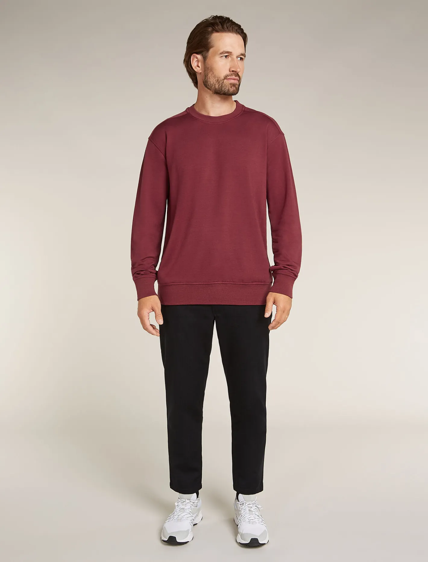Icebreaker Jumpers & Hoodies^Men's Merino Blend 200 Shifter Long Sleeve Sweatshirt Port