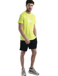 Icebreaker Bottoms^Men's Merino Blend 200 Shifter Shorts Black