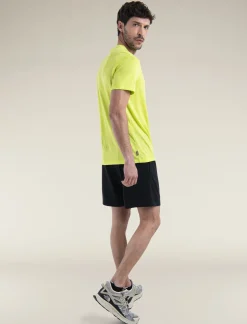 Icebreaker Bottoms^Men's Merino Blend 200 Shifter Shorts Black