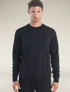 Icebreaker Jumpers & Hoodies^Men's Merino Blend 200 Shifter Long Sleeve Sweatshirt Black