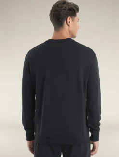 Icebreaker Jumpers & Hoodies^Men's Merino Blend 200 Shifter Long Sleeve Sweatshirt Black