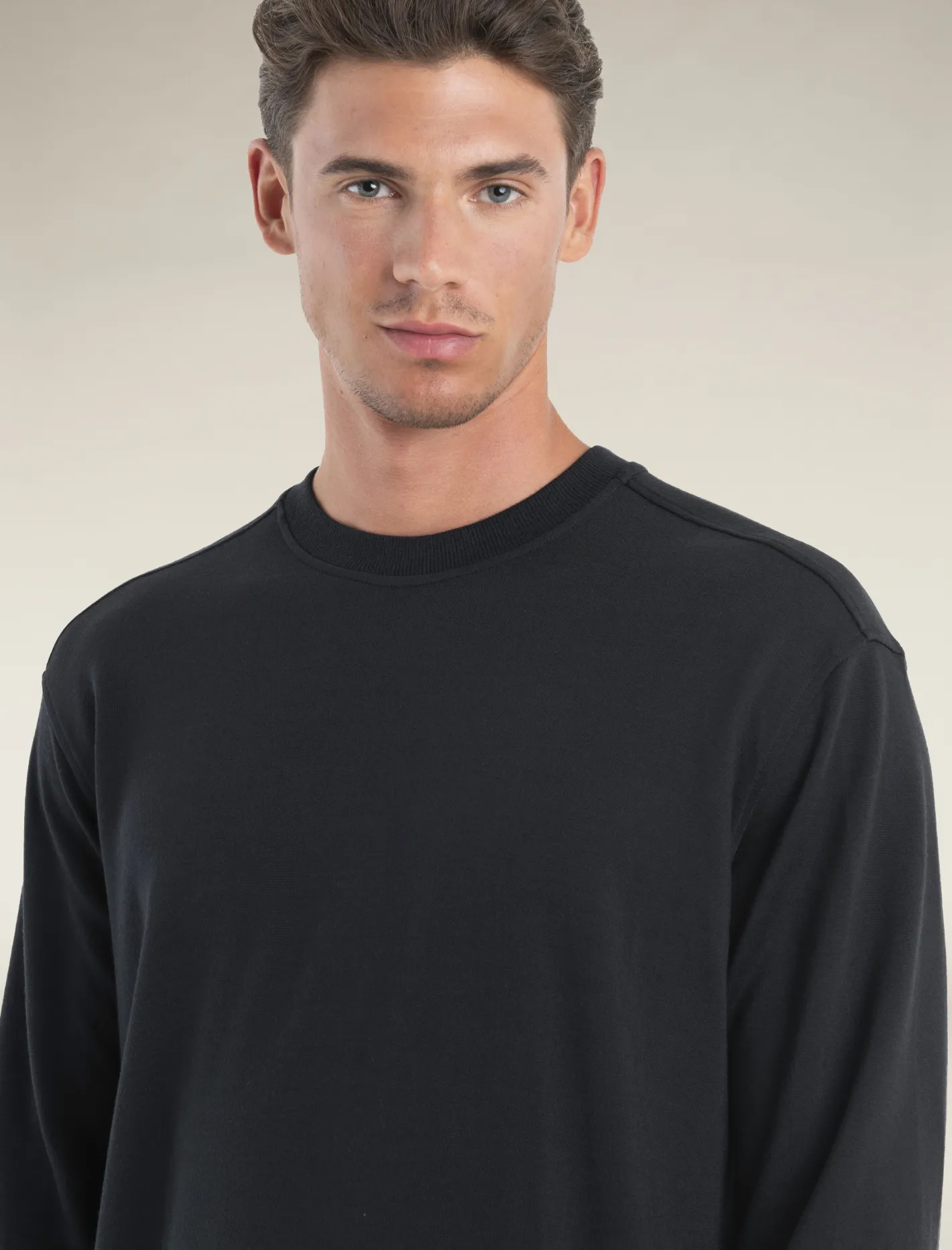 Icebreaker Jumpers & Hoodies^Men's Merino Blend 200 Shifter Long Sleeve Sweatshirt Black