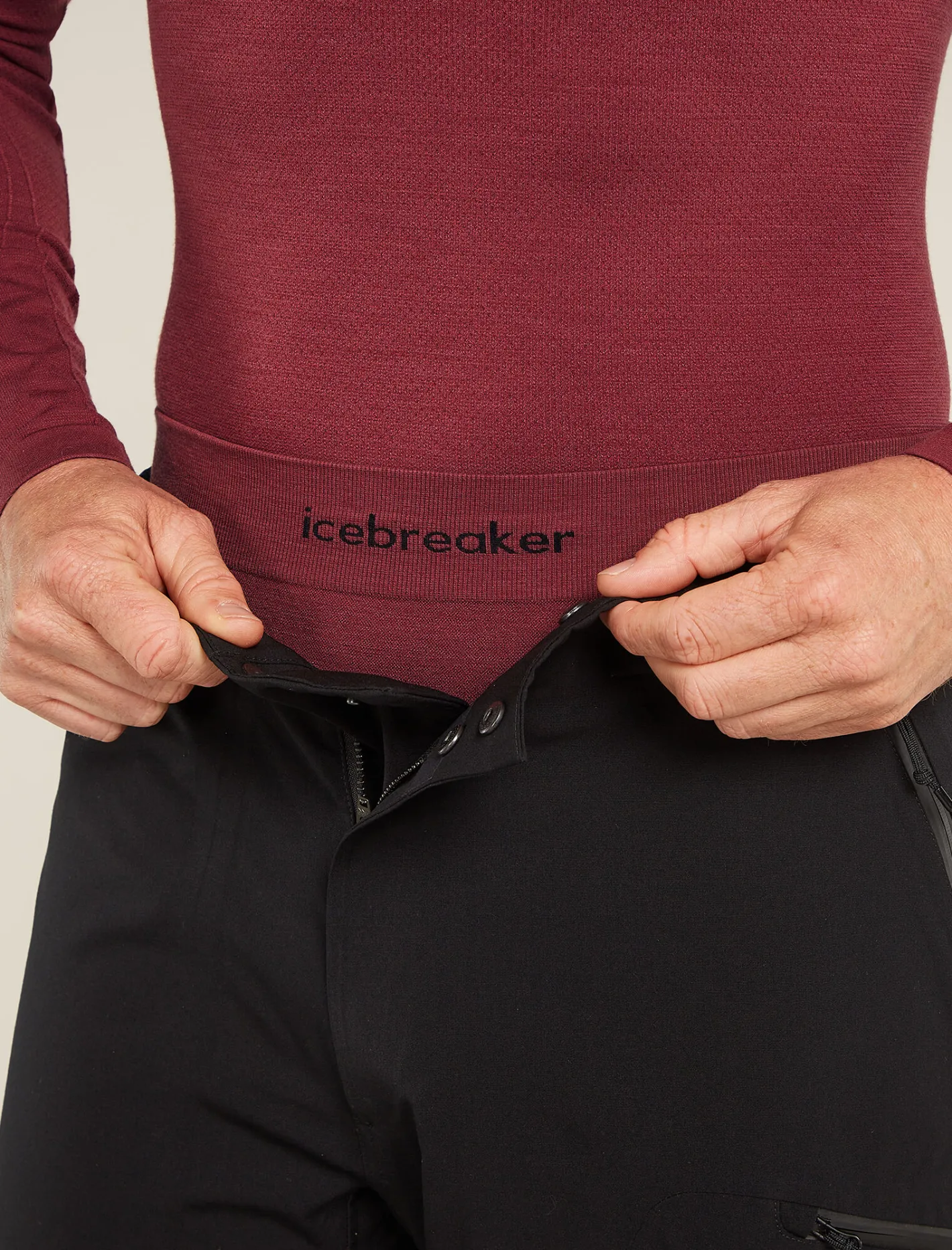 Icebreaker Bottoms^Men's Merino Blend 260 ZoneKnit™ Seamless 27 Port