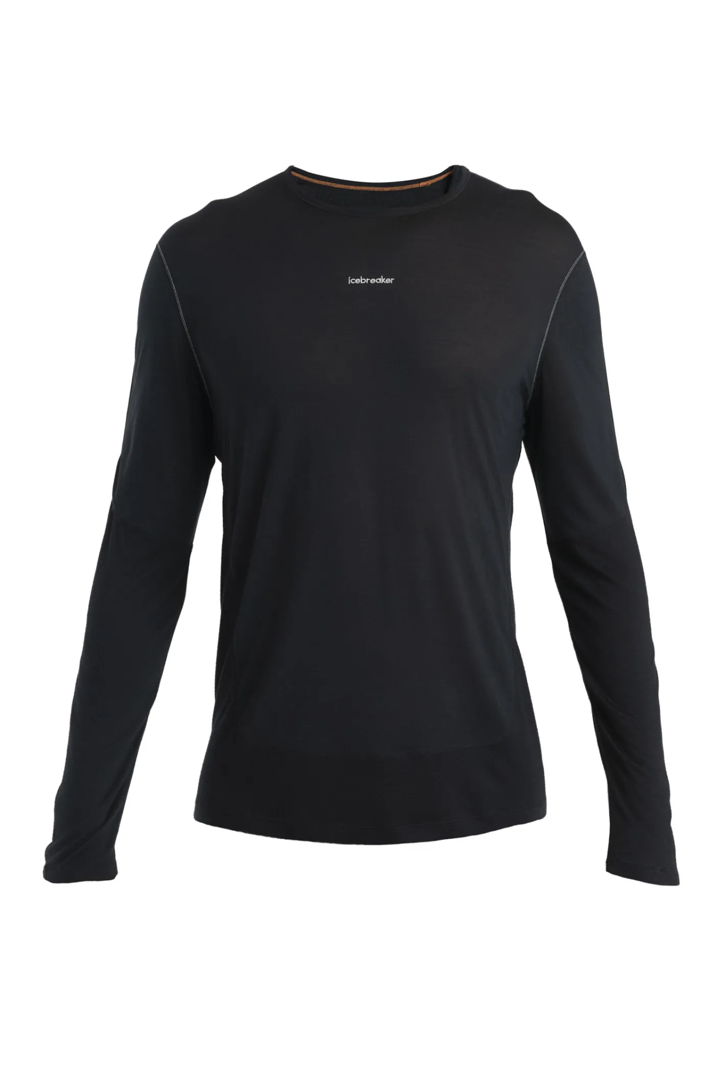 Icebreaker T-shirts^Men's Merino Blend 125 ZoneKnit™ Energy Wind Long Sleeve T-Shirt Black