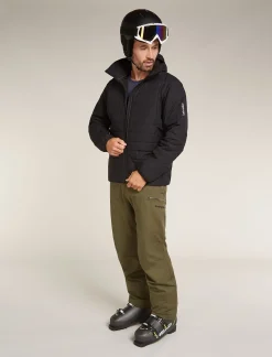 Icebreaker T-shirts^Men's Merino Blend 260 ZoneKnit™ Seamless Long Sleeve Crewe Thermal Top Graphite