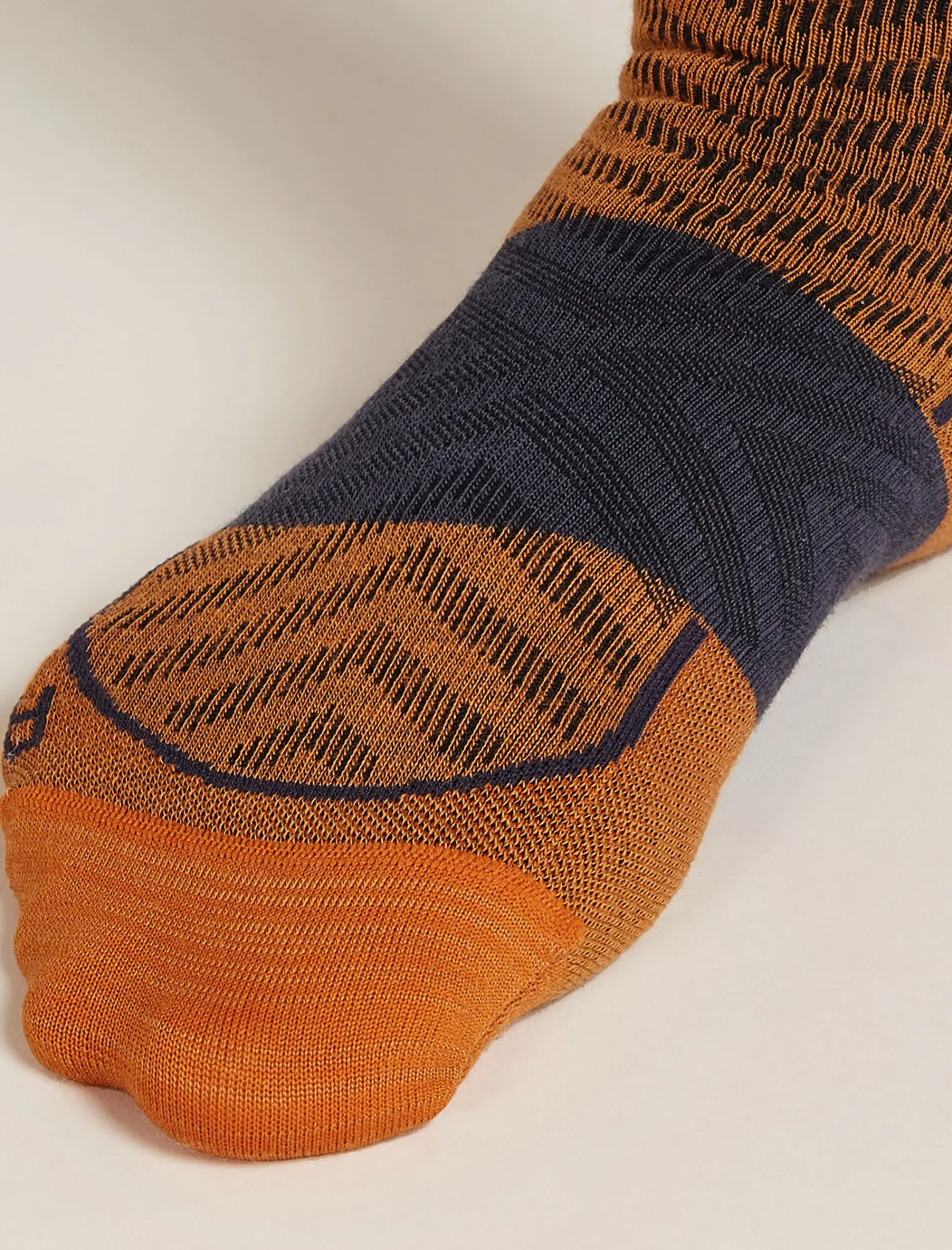 Icebreaker Socks^Men's Merino Blend Run+ Ultralight Mini Socks Ray/Graphite
