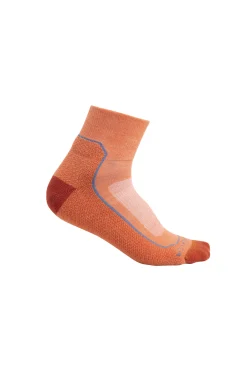 Icebreaker Socks^Men's Merino Hike+ Light Mini Socks Ember/Molten