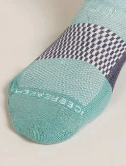 Icebreaker Socks^Men's Merino Multisport Light Micro Socks CloudRay/Snow