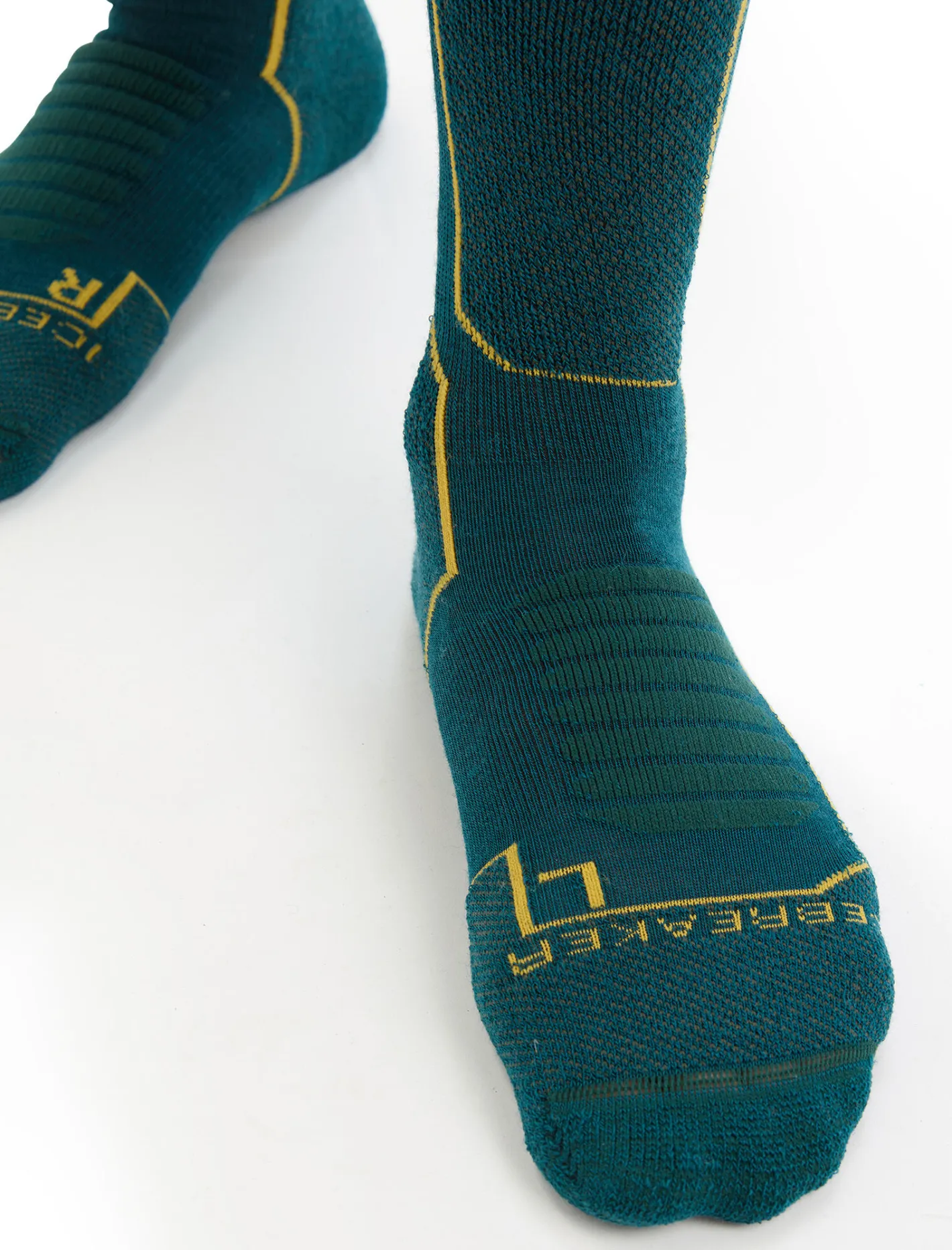 Icebreaker Socks^Men's Merino Ski+ Medium Over the Calf Socks GreenGlory/Loden