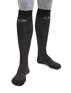 Icebreaker Socks^Men's Merino Snow Liner Over the Calf Socks Black