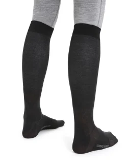 Icebreaker Socks^Men's Merino Snow Liner Over the Calf Socks Black