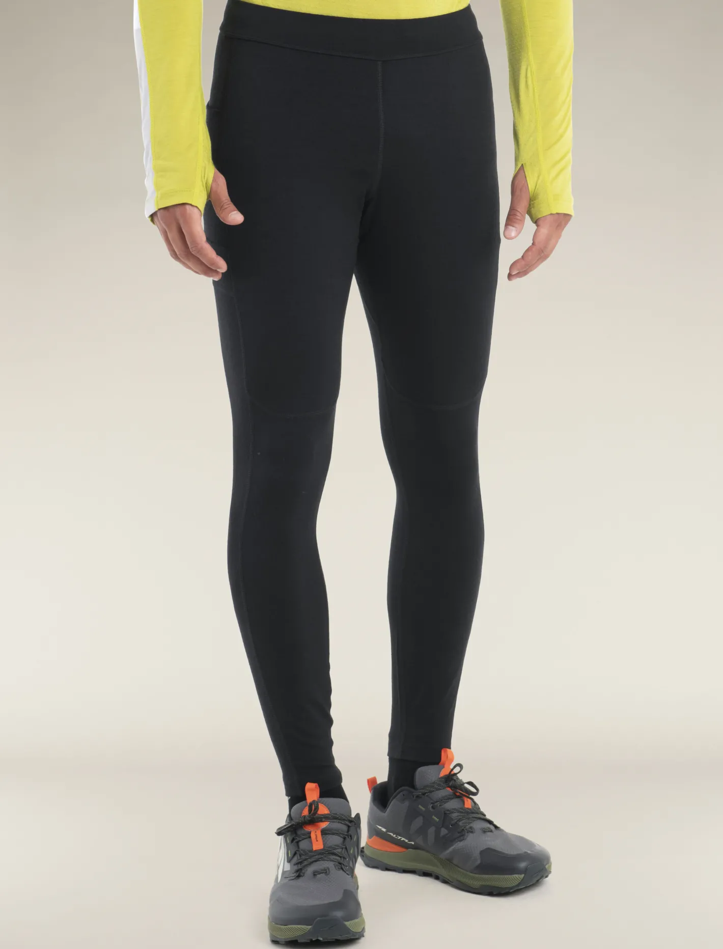 Icebreaker Bottoms^Men's Merino Speed Winter 28 Black
