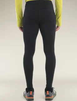 Icebreaker Bottoms^Men's Merino Speed Winter 28 Black