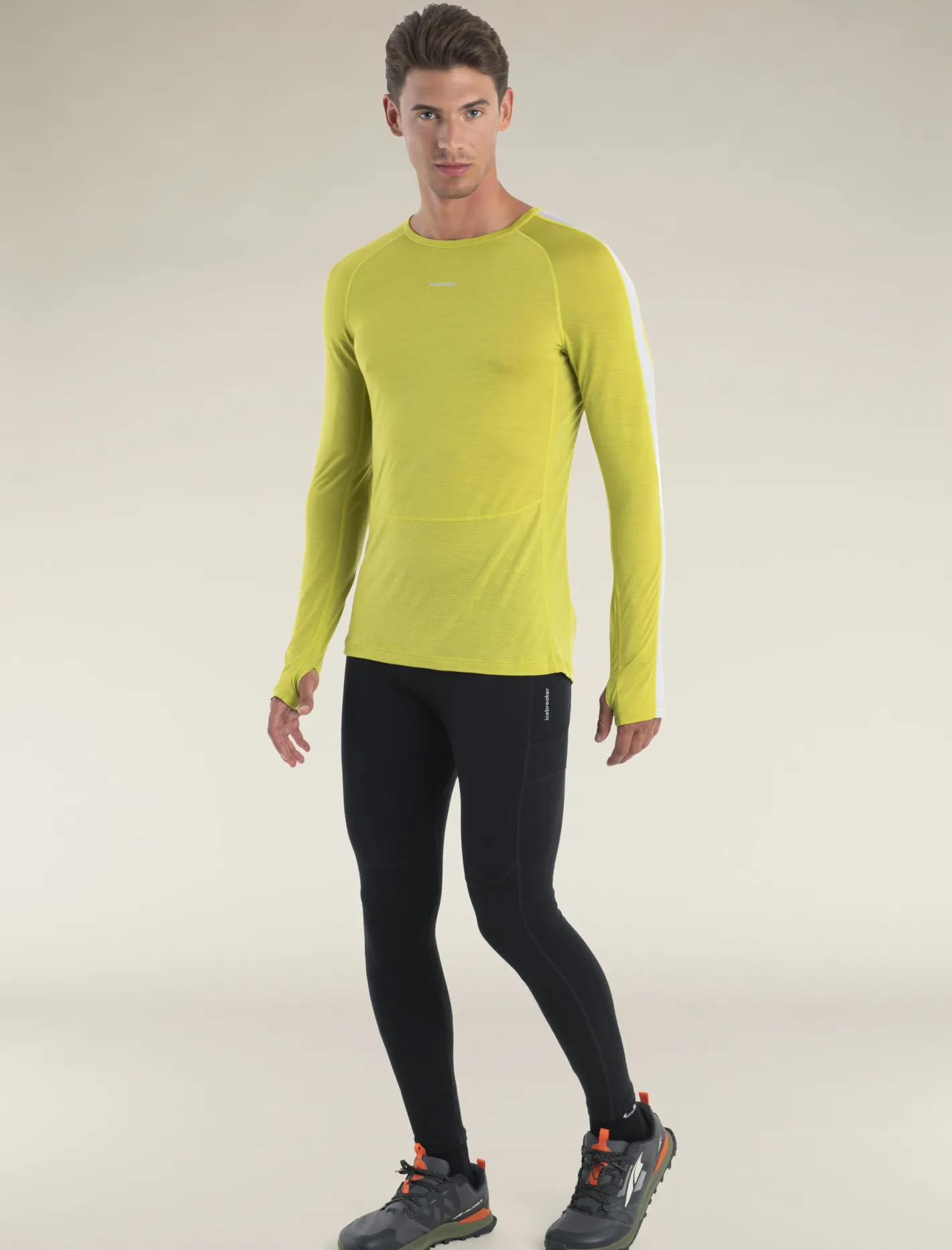 Icebreaker Bottoms^Men's Merino Speed Winter 28 Black