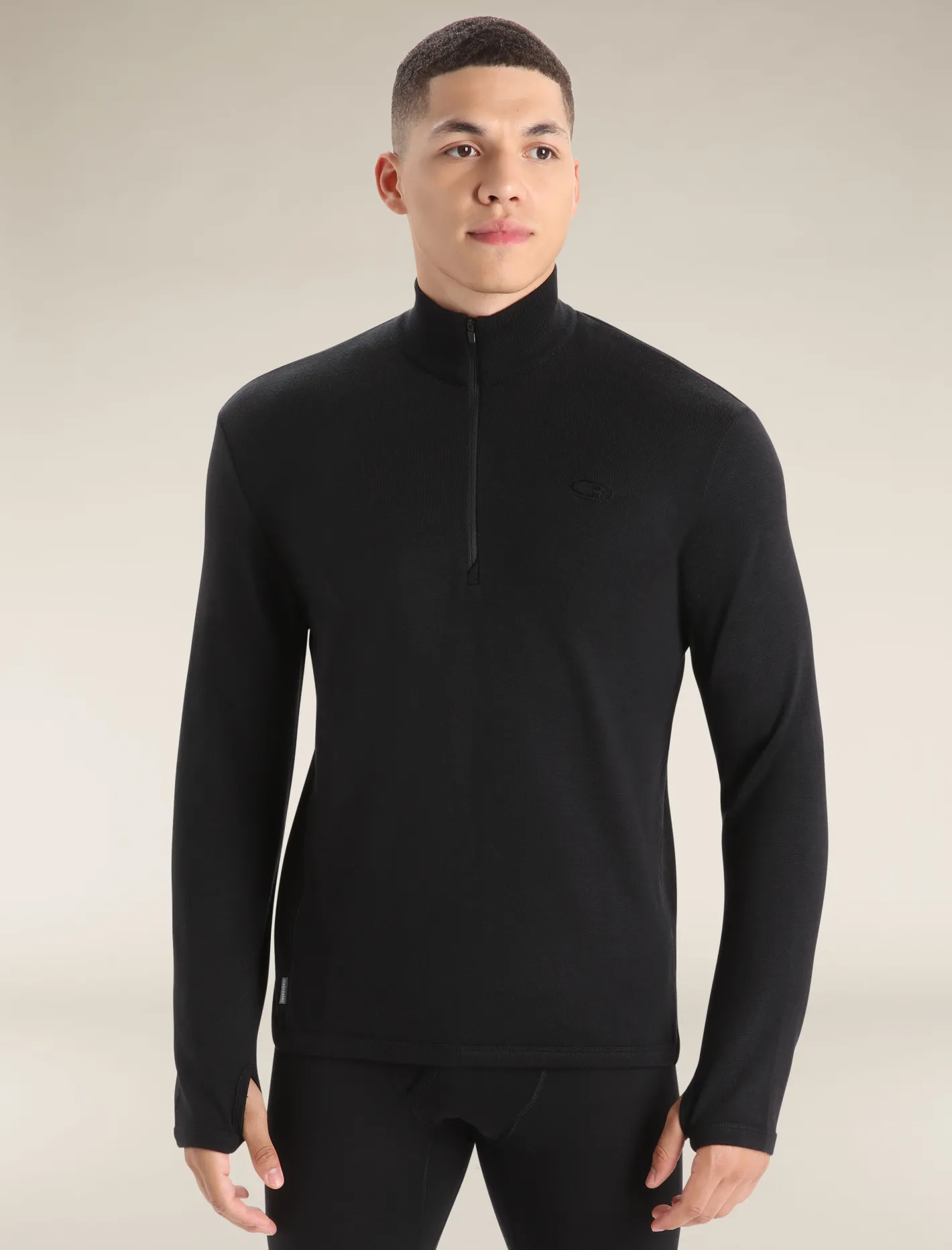Icebreaker Jumpers & Hoodies^Men's Original Long Sleeve Half Zip Top Black