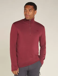 Icebreaker Jumpers & Hoodies^Men's Original Long Sleeve Half Zip Top Port