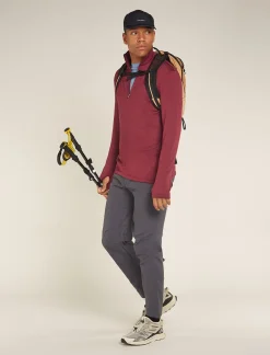 Icebreaker Jumpers & Hoodies^Men's Original Long Sleeve Half Zip Top Port