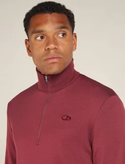 Icebreaker Jumpers & Hoodies^Men's Original Long Sleeve Half Zip Top Port