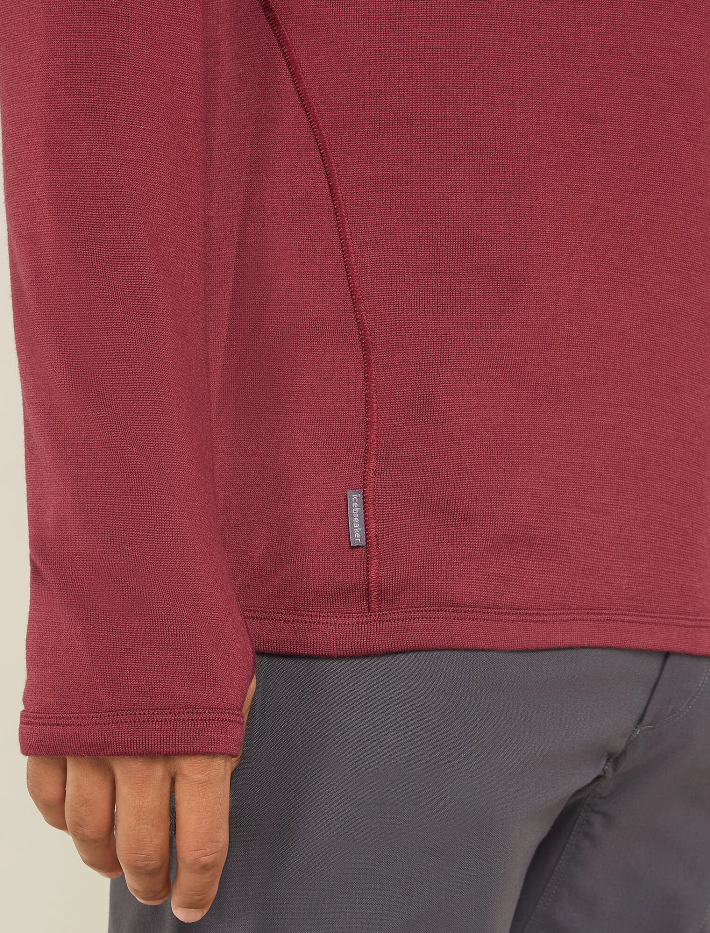 Icebreaker Jumpers & Hoodies^Men's Original Long Sleeve Half Zip Top Port