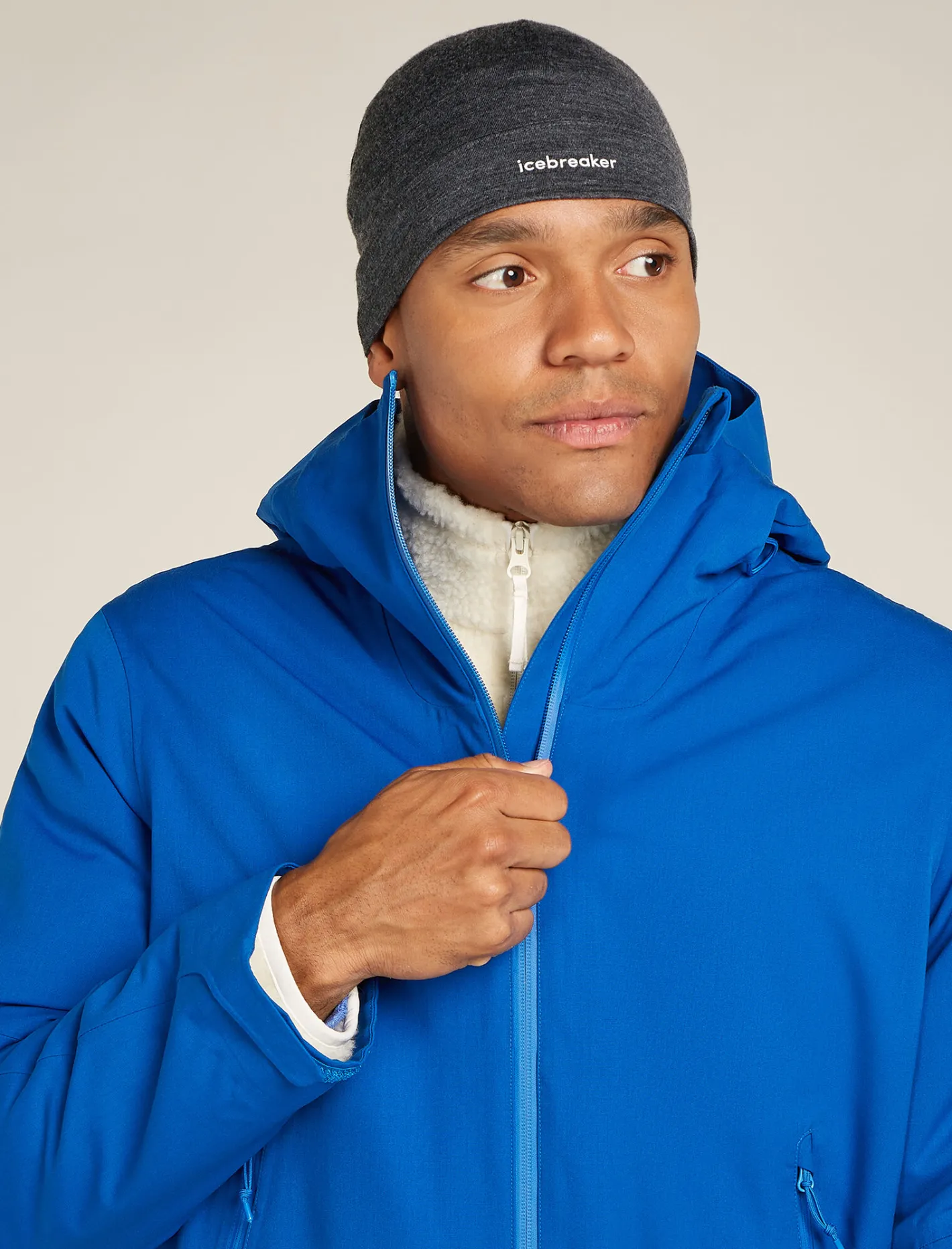 Icebreaker Accessories|Accessories^Unisex Merino 200 Oasis Beanie JetHeather