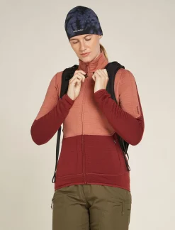 Icebreaker Accessories|Accessories^Unisex Merino 200 Oasis Beanie Cloud Dye Graphite/Black