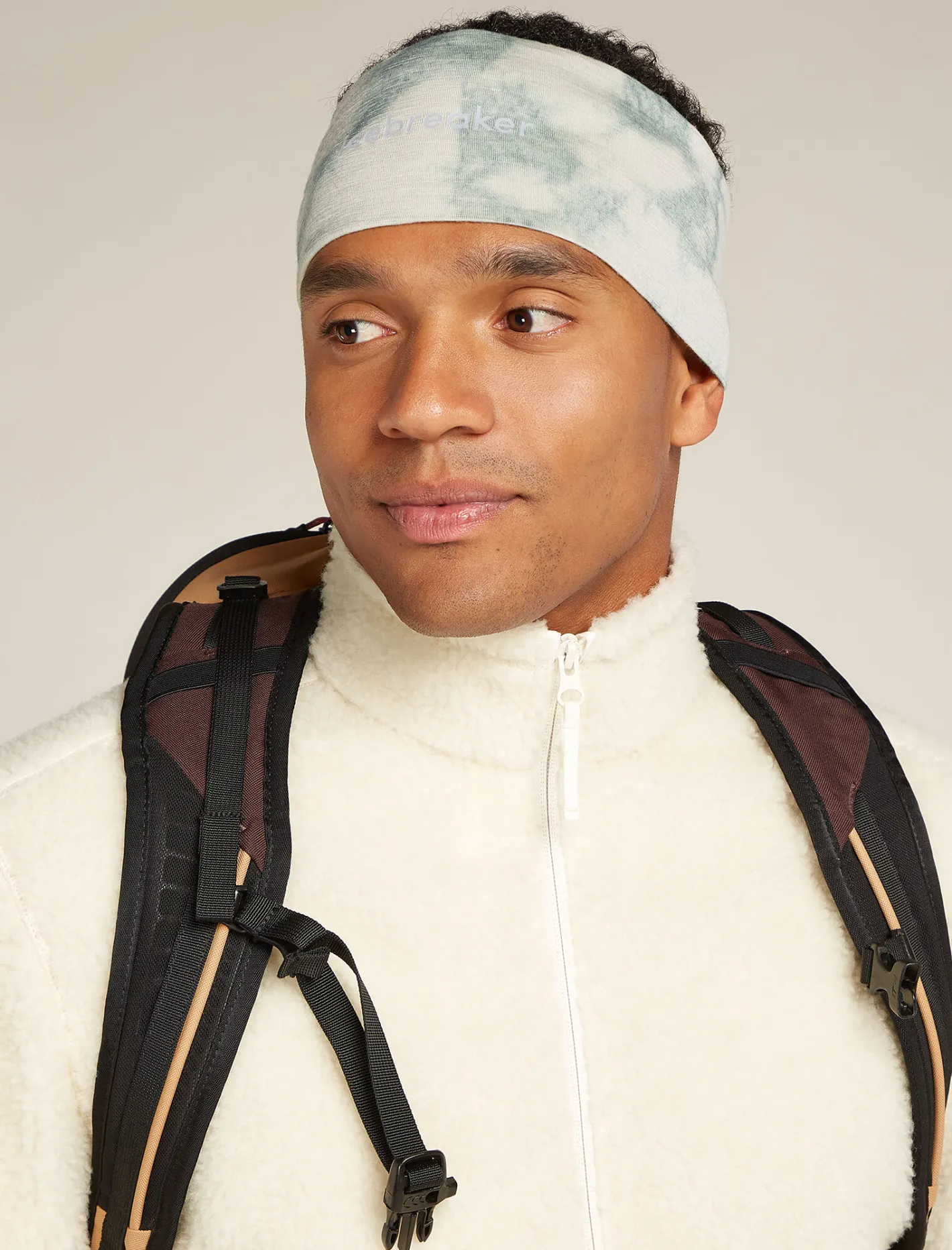 Icebreaker Accessories|Accessories^Unisex Merino 200 Oasis Headband Cloud Dye Ashen