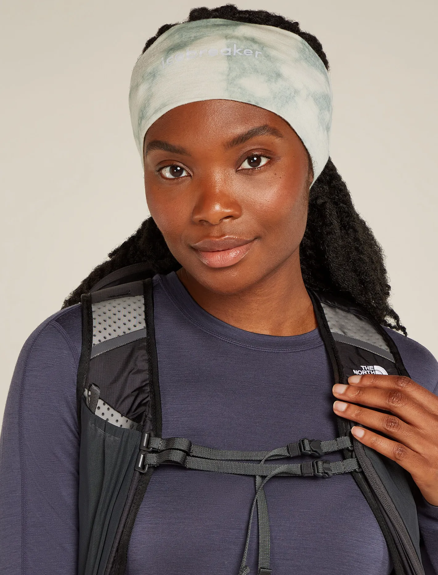 Icebreaker Accessories|Accessories^Unisex Merino 200 Oasis Headband Cloud Dye Ashen