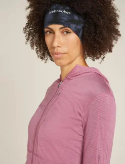 Icebreaker Accessories|Accessories^Unisex Merino 200 Oasis Headband Cloud Dye Graphite/Black