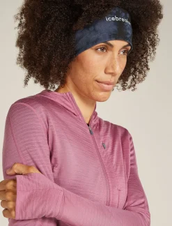 Icebreaker Accessories|Accessories^Unisex Merino 200 Oasis Headband Cloud Dye Graphite/Black