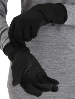 Icebreaker Accessories|Accessories^Unisex Merino 260 Quantum Gloves Black