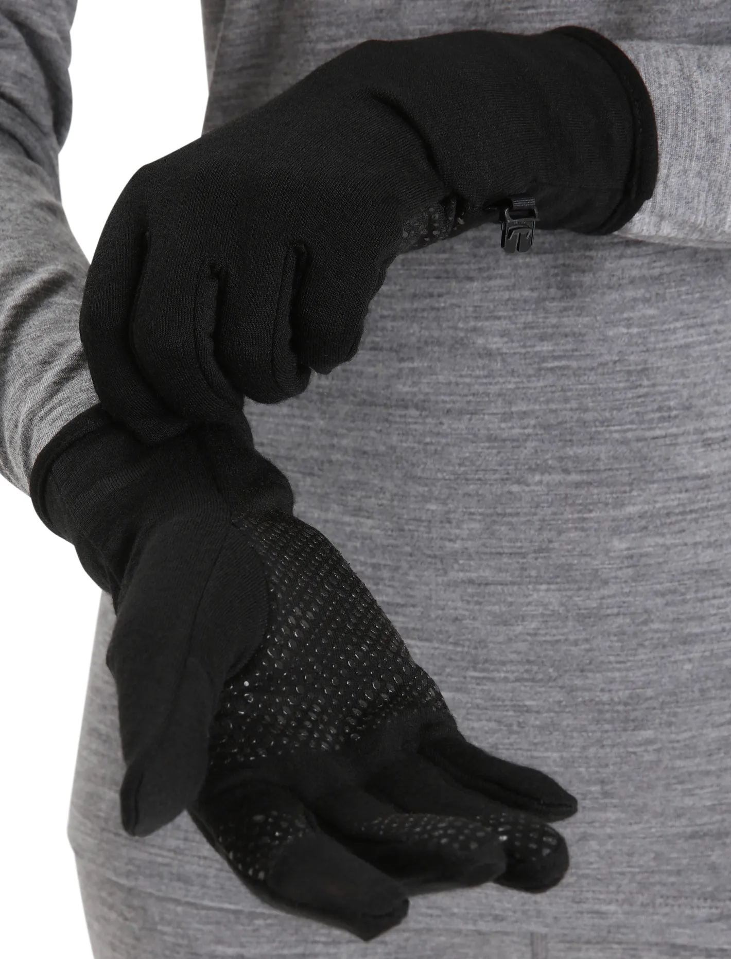 Icebreaker Accessories|Accessories^Unisex Merino 260 Quantum Gloves Black